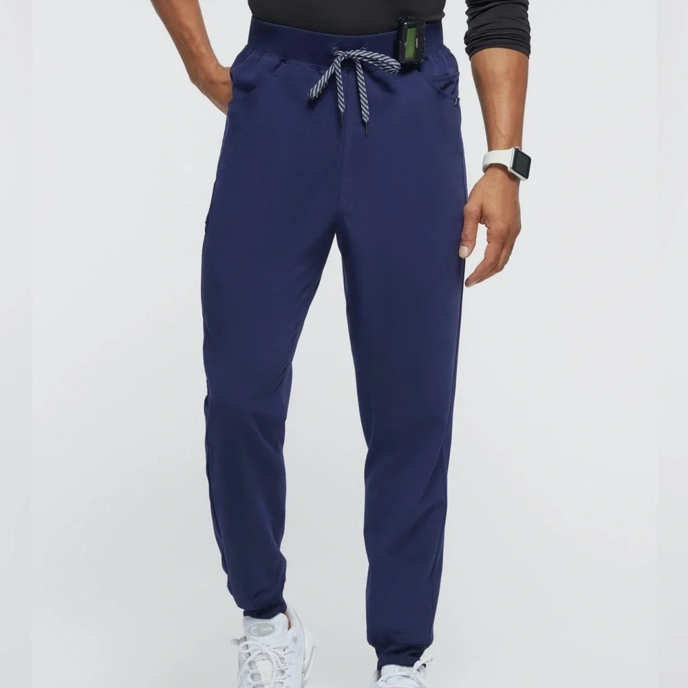 Jaanuu Men's Drawstring Jogger Scrub Pants - Size XLS